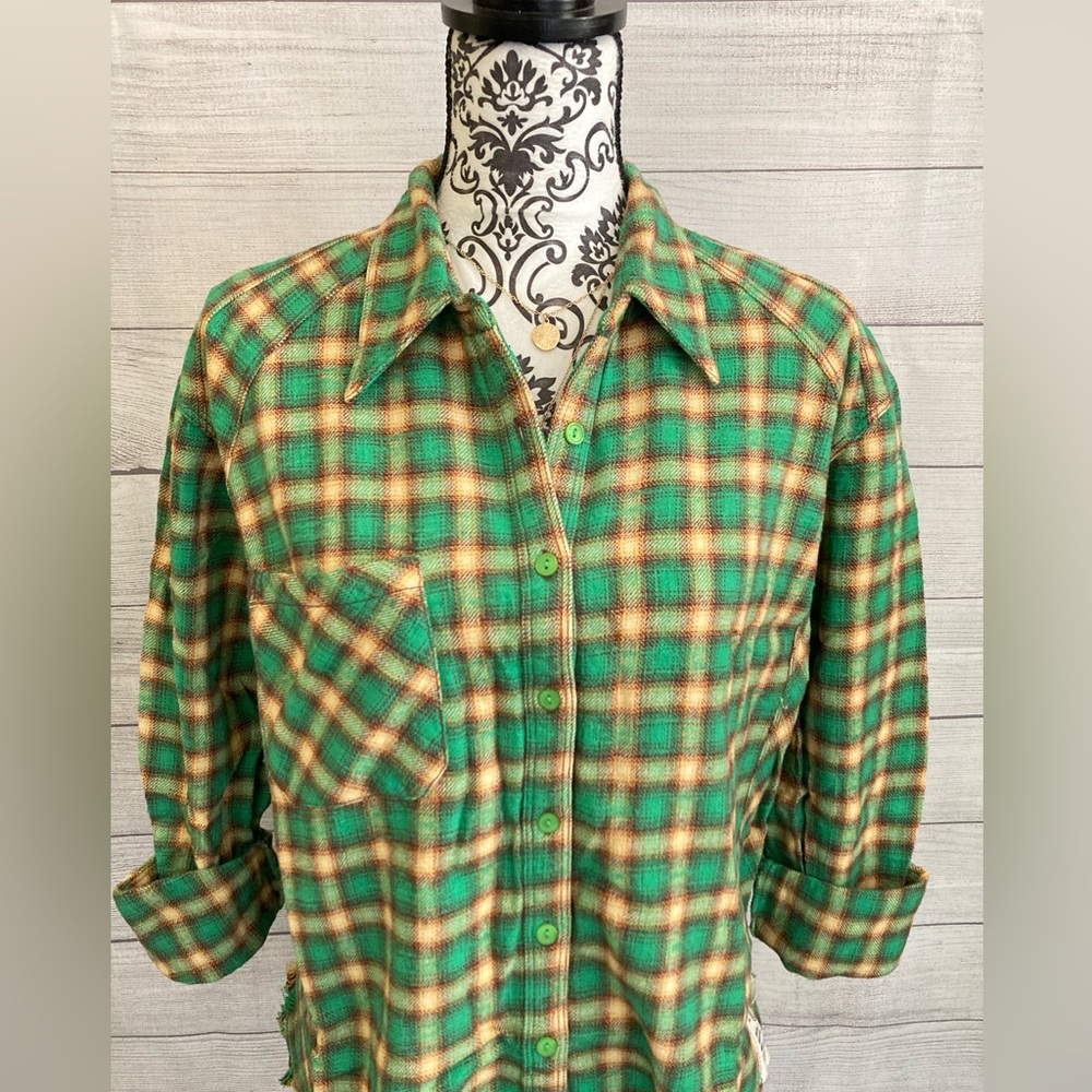 BDG Urban Outfitters | NWOT Women’s Brixton Button-Down Flannel Shirt - Picture 5 of 12